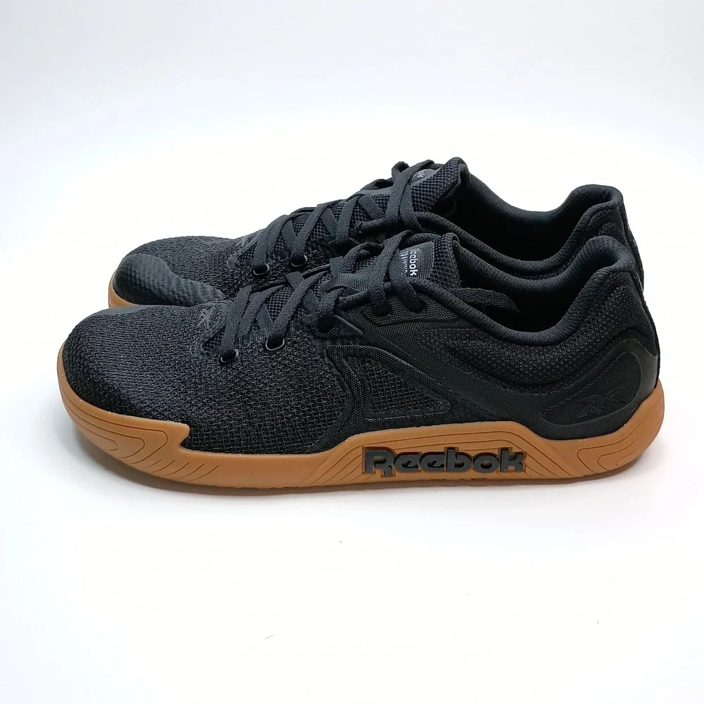 Reebok Nano Zero Barefoot Men‎ Training Shoes Black Gum 1000200019 Size 8